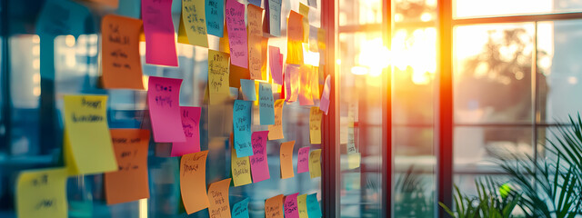 Naklejka premium Brainstorming in Action