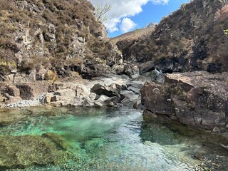 Waterfall on Isle of Skye