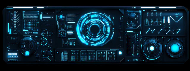 Fototapeta premium Digital Command Center