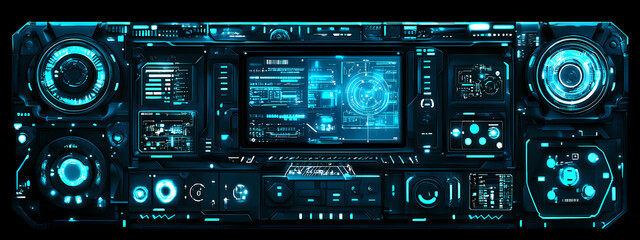 Fototapeta premium Digital Command Center