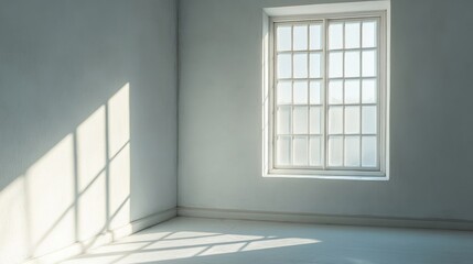 Minimalist Sunlit Room