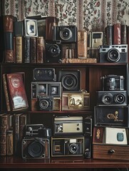 Vintage Collection   Nostalgic Still Life Photography with Studio Lighting and Technical Details