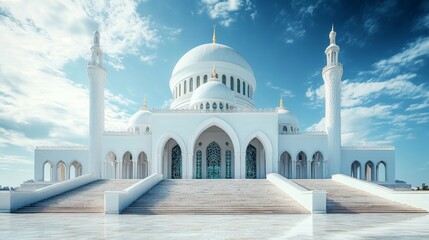 Fototapeta premium Majestic Mosque Architecture