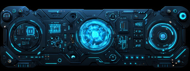 Fototapeta premium Digital Command Center