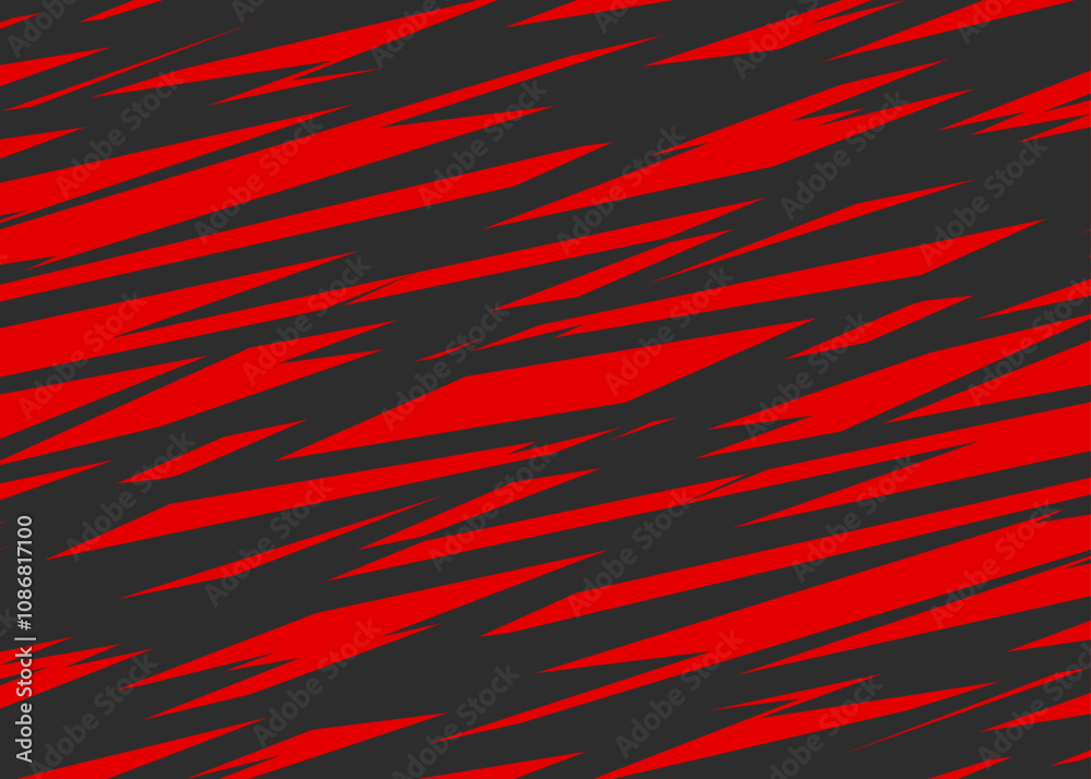 Poster abstract background with seamless rough slash lines pattern