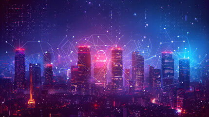 Wireless network and connection city