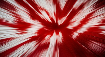 Abstract Diagonal Layers in Red and White