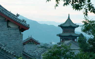 Ancient buildings in Shanxi Province, China
