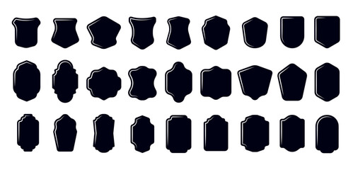 Set of vintage label and badges shape collections