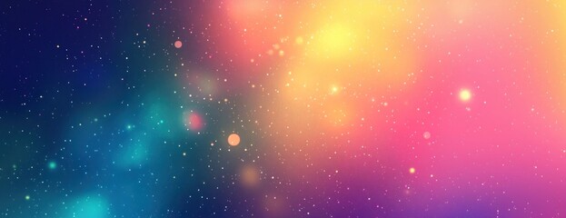 Fototapeta premium Blur abstract gradient backgrounds vibrant sky astronomy.