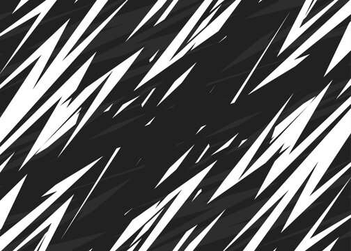 Abstract background with seamless sharp and slash line pattern. Raw scratch pattern