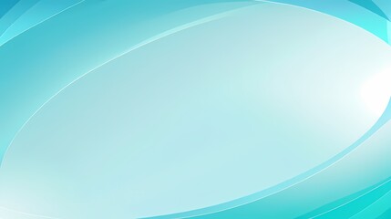 Abstract Background with Light Blue Curved Lines and Gradient
