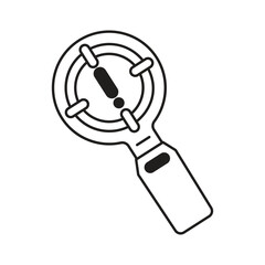 Issue icon vector on white background