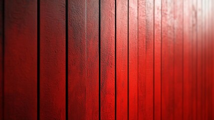 Red Wooden Wall Texture
