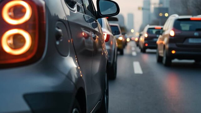 Smart car participating in a coordinated traffic system to minimize congestion,