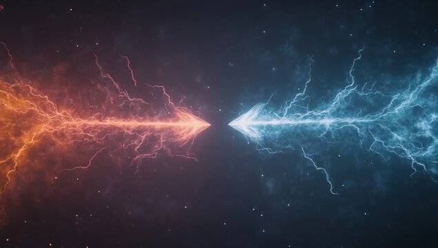 Fierce Clash of Fire and Ice