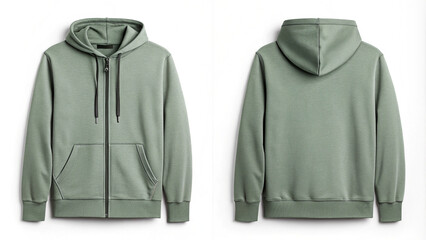Hoodie Mockup Collection in White Background