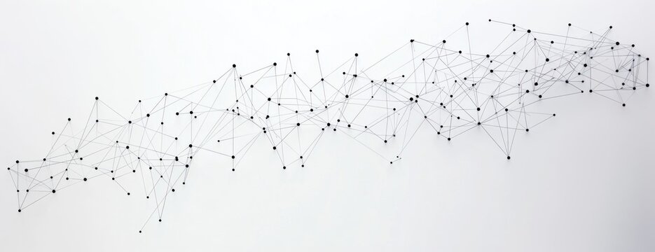 White background technology design connections.