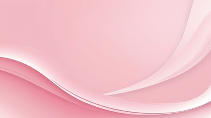 Abstract Pink and White Curved Background