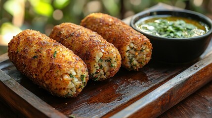 mochar chingri machher chop indian seafood