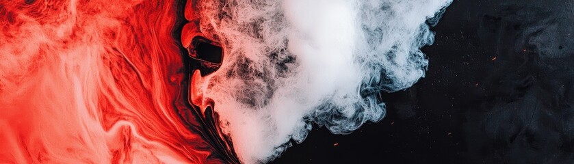 Fototapeta premium Welding craftsman working in industrial space vibrant sparks and atmospheric smoke capturing energy and precision of modern metalworking