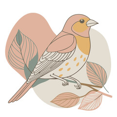 Bird In Park Vectors