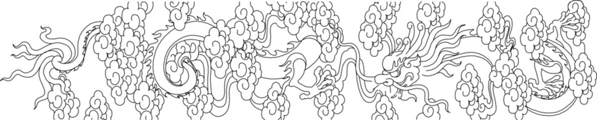 Vector sketch illustration silhouette design ornament decoration abstract classic vintage ethnic traditional 