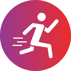 Jogging Icon Style