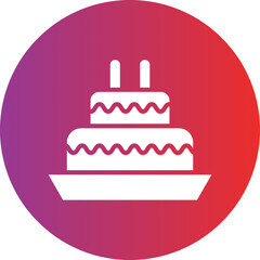 Cake Icon Style