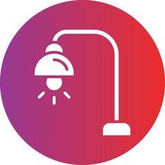 Book Lamp Icon Style