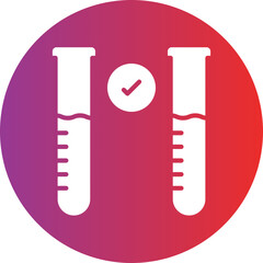 Blood Test Icon Style