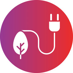 Green Energy Icon Style