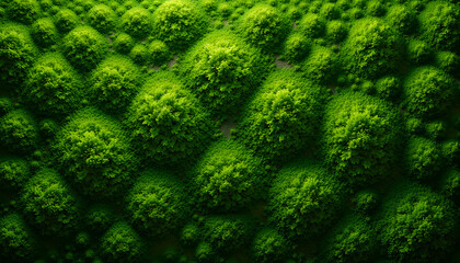 Lush green moss texture, realistic patterns, natural colors, soft lighting, high resolution