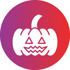 Jack O-Lantern Icon Style