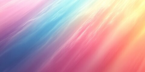 Obraz premium Abstract Blurred Background with Diagonal Gradient of Pastel Colors