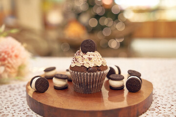 chocolate, food, cake, dessert, cupcake, sweet, muffin,