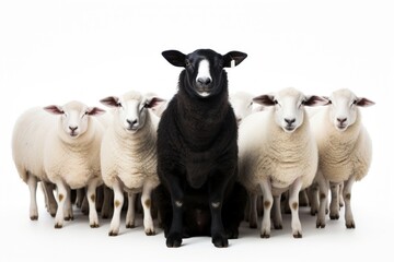 Fototapeta premium Sheep livestock animal mammal.
