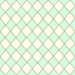 pastel  argyle seamless pattern . golden glitter elements decoration , vintage wallpaper , cute classic background.
