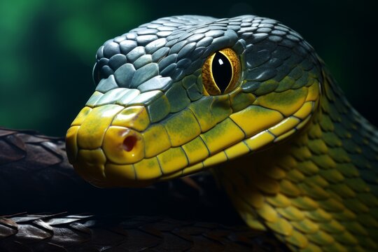 Lifelike Accuracy Captured in Stunning Snake Portrait