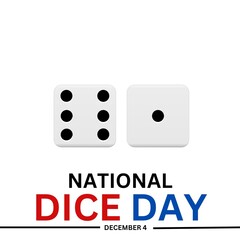 National Dice Day to celebrate on December 4th.