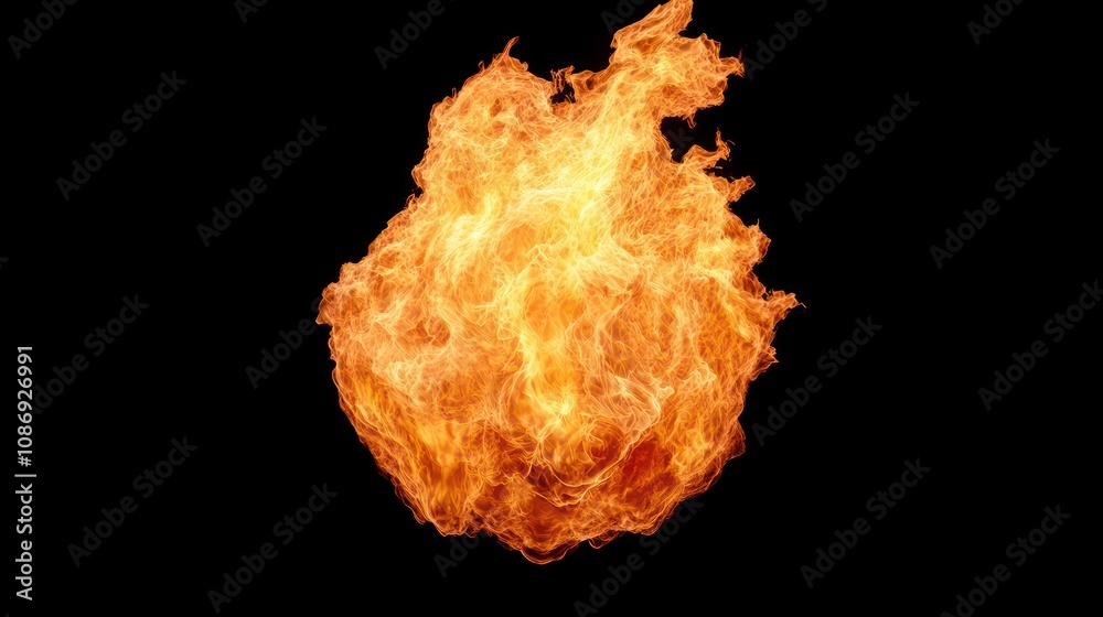 Poster fireball explosion dark background visual effect abstract close-up energy concept