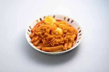 맛있는 한국 음식 떡볶이