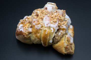 Regional delicacies, croissant baked on the occasion of independence day and Martin's name day. St. Martin's Day croissant.
