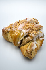 Regional delicacies, croissant baked on the occasion of independence day and Martin's name day. St. Martin's Day croissant.
