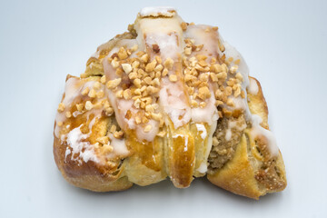 Regional delicacies, croissant baked on the occasion of independence day and Martin's name day. St. Martin's Day croissant.
