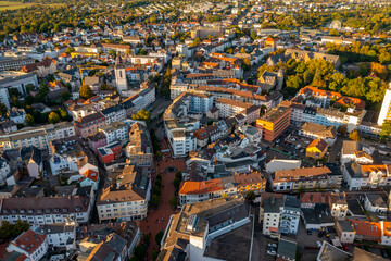 Fototapeta premium Gießen aus der Luft | Hessen