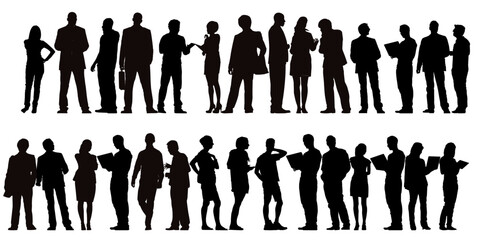 people business silhouette