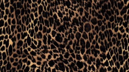 leopard, fluffy background, bright print, wild cat fur, stylish fashionable design