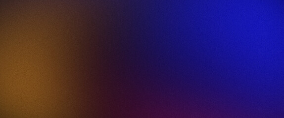 Abstract gradient orange blue pink colorful grain noise texture effect background, poster banner backdrop design