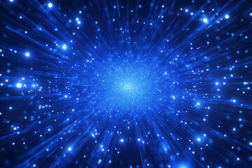 Fototapeta premium Wireframe background with plexus effect